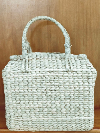 HITHA SEAGRASS HANDWOVEN PICNIC BASKET