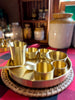 BRASS DINNER SET 2 - 8 PIECE SET