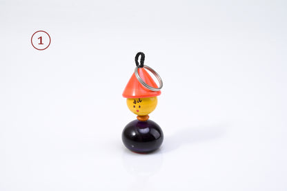 HITHA HANDCRAFTED WOODEN KEYCHAIN-MODERN MINIMAL STYLE