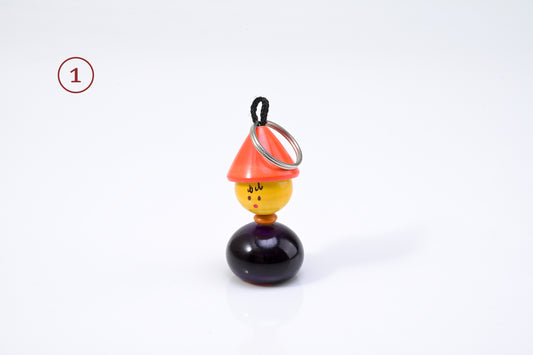 HITHA HANDCRAFTED WOODEN KEYCHAIN-MODERN MINIMAL STYLE