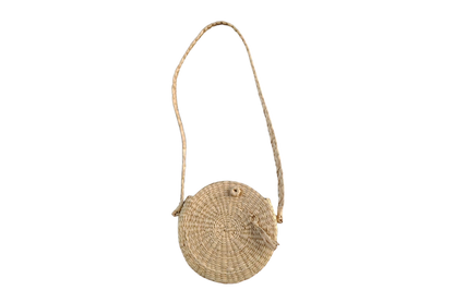 HITHA SEAGRASS HANDWOVEN- ROUND LONG BAG-EKG024