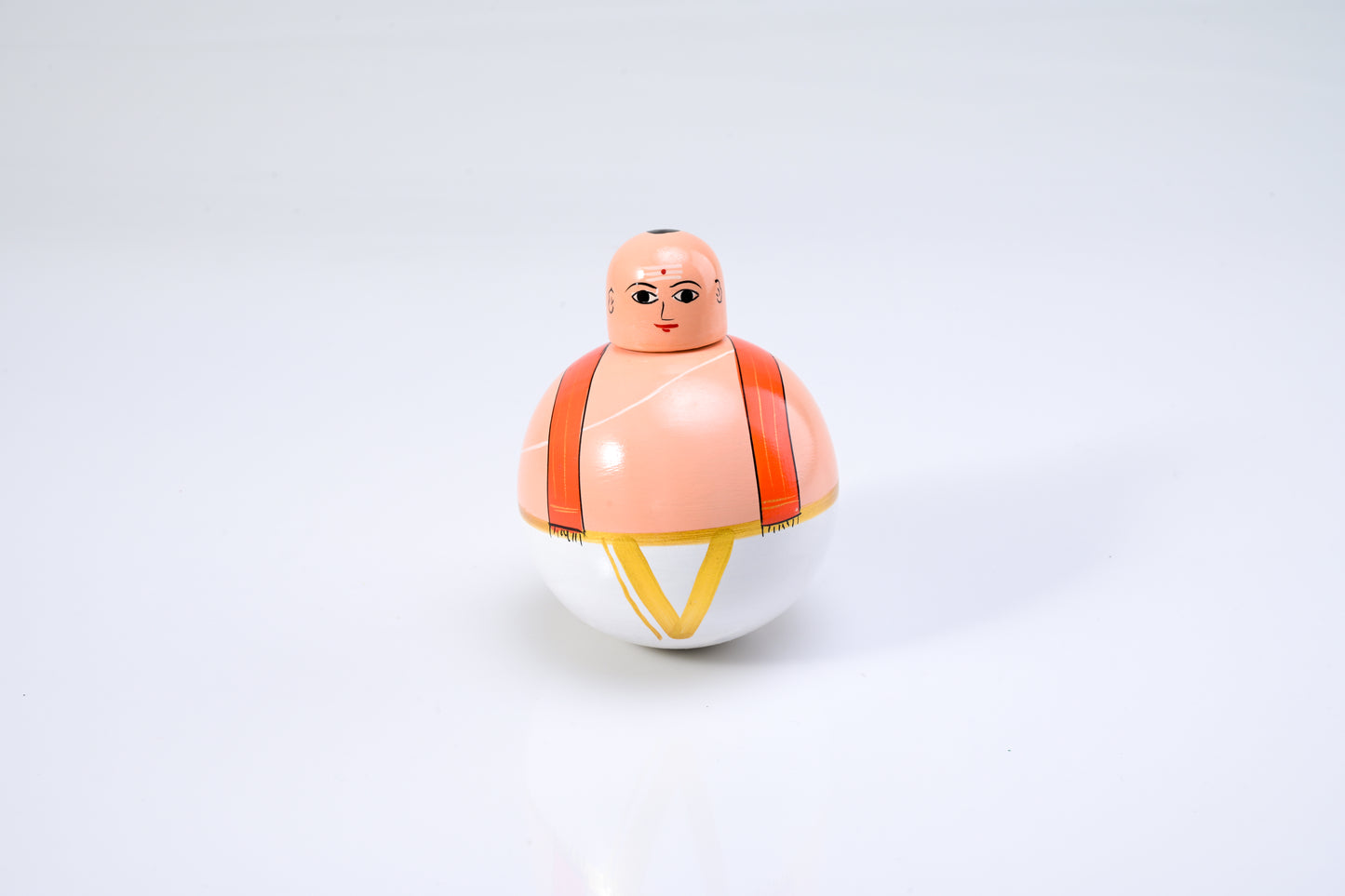 HITHA WOODEN HAND CRAFTED ROLY POLY TOY