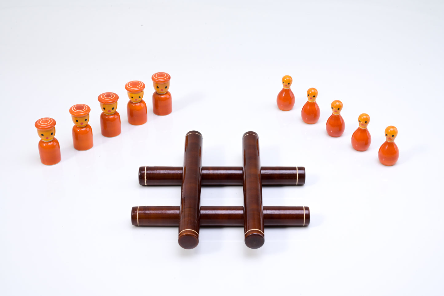 HITHA HANDCRAFTED WOODEN TIC TAC TOE GAME -PLAY SMART PLAY NATURAL