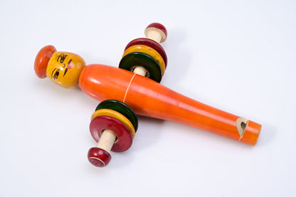 HITHA HANDCRAFTED WOODEN WHISTLE-BLOW,PLAY,LEARN
