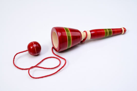 HITHA HANDCRAFTED WOODEN CUP-BALL GAME